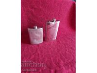 Sticle metalice pentru whisky 2 bucăți