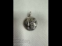 Silver pendant / coin pendant - Alexander III. No. 766