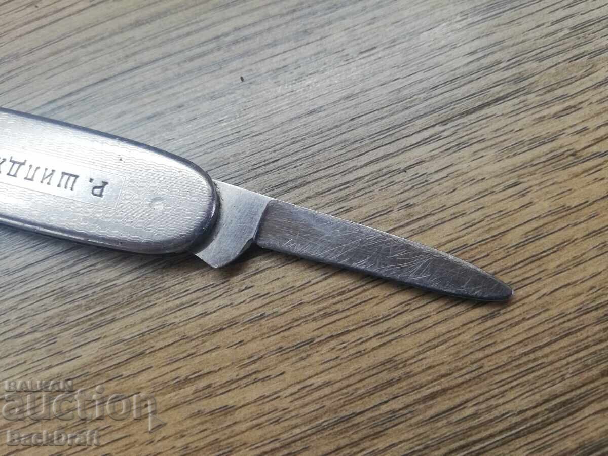 Briceag de buzunar vechi de reclamă, cuțit Robi Klaas Solingen - 5