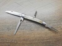 Social Combined Folding Pocket Knife "Sickle and Hammer" V. Tarnovo