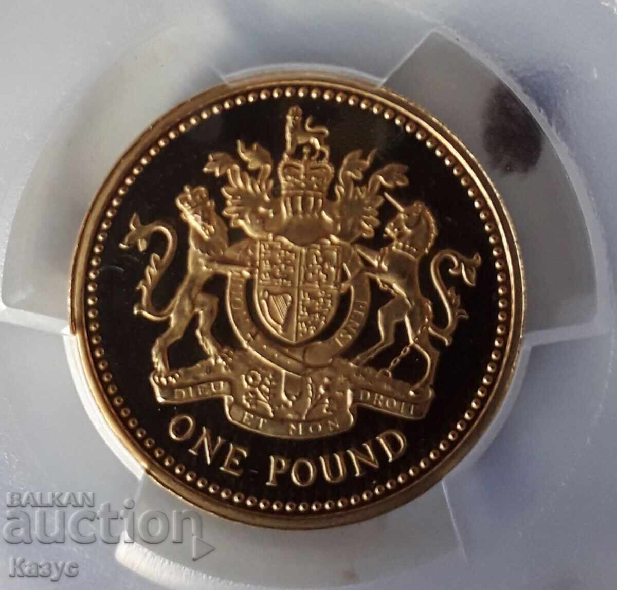 Delivery of Gold Coin 1 Pound Sterling United Kingdom 2008