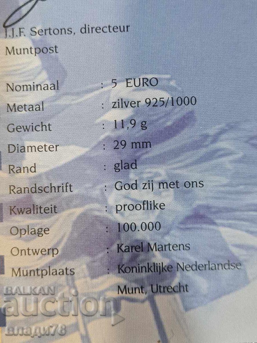 Monedă de argint 5 euro 2003 - 7 Monedă de argint 5 euro 2003 - 7