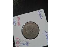 Monedă de argint 1 pesetă 1900