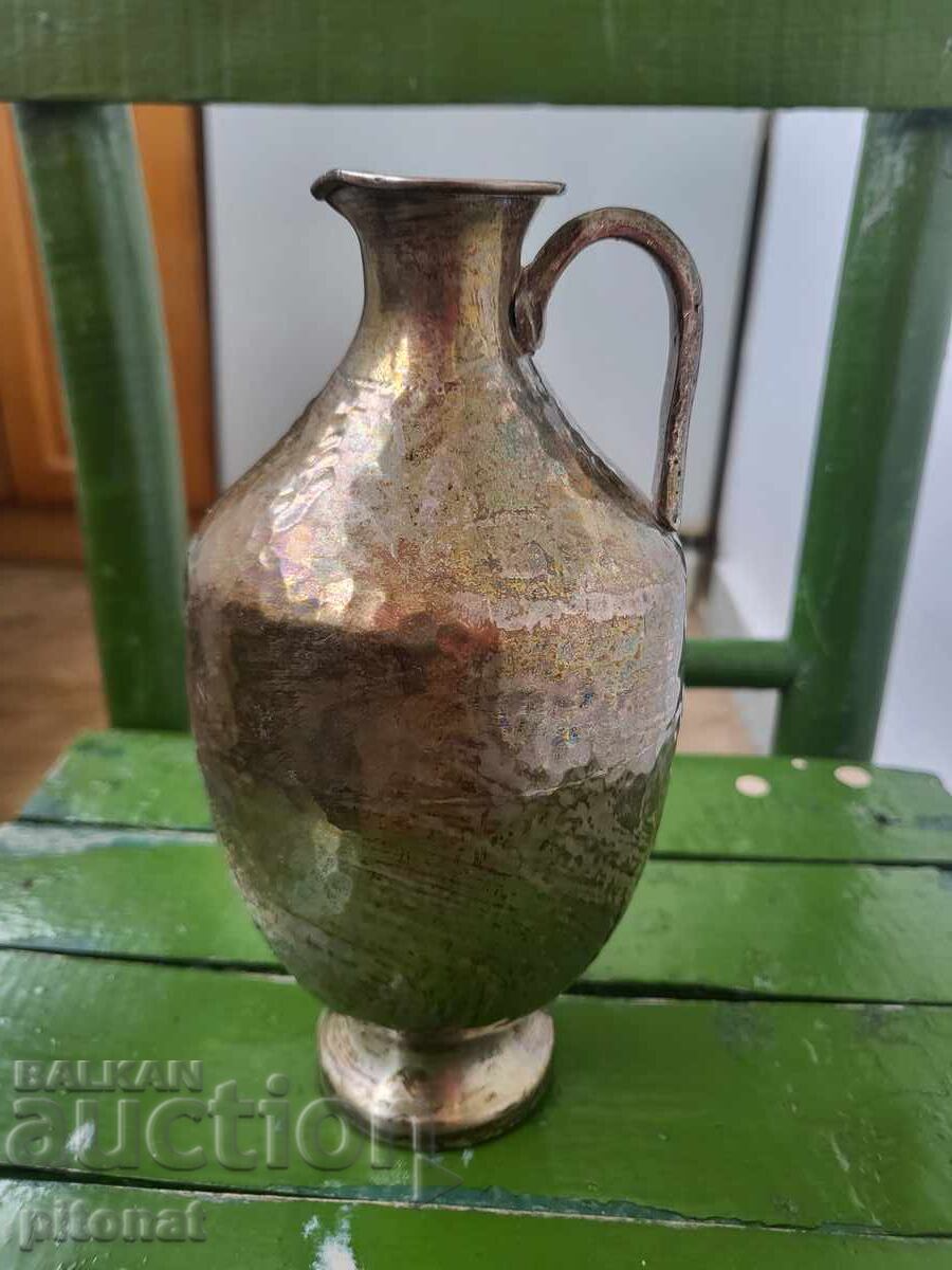 Antique silver pitcher with price 600.00 BGN | € 306.78 Antique silver pitcher with price 600.00 BGN | € 306.78