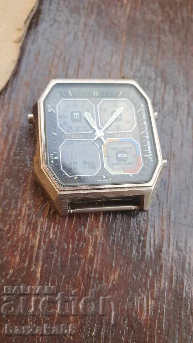 Ceas electronic bărbătesc Citizen cu preț 20.00 BGN | € 10.23 Ceas electronic bărbătesc Citizen cu preț 20.00 BGN | € 10.23