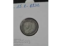 Silver Coin 3 Pence 1932