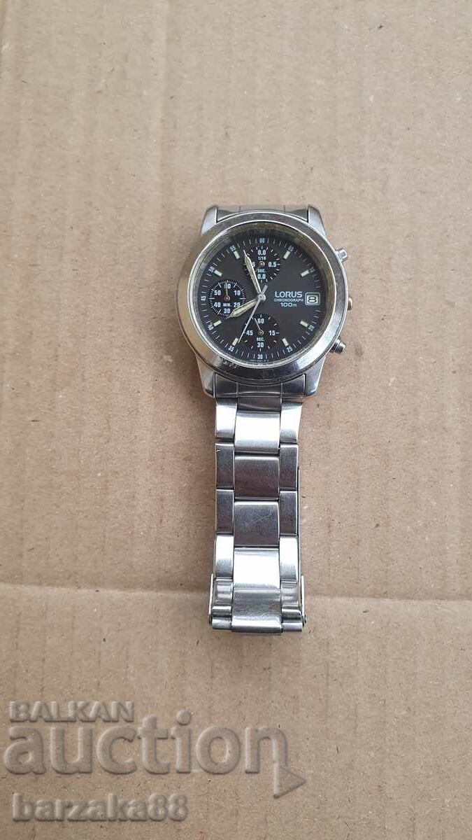 Ανδρικό ρολόι Lorus Χρονογράφος με τιμή 30.00 BGN | € 15.34