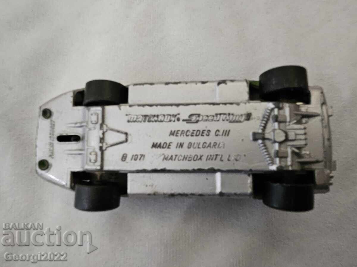 MATCHBOX BULGARIA MATCHBOX BULGARIA MERCEDES C III cu preț 29.99 BGN | € 15.33