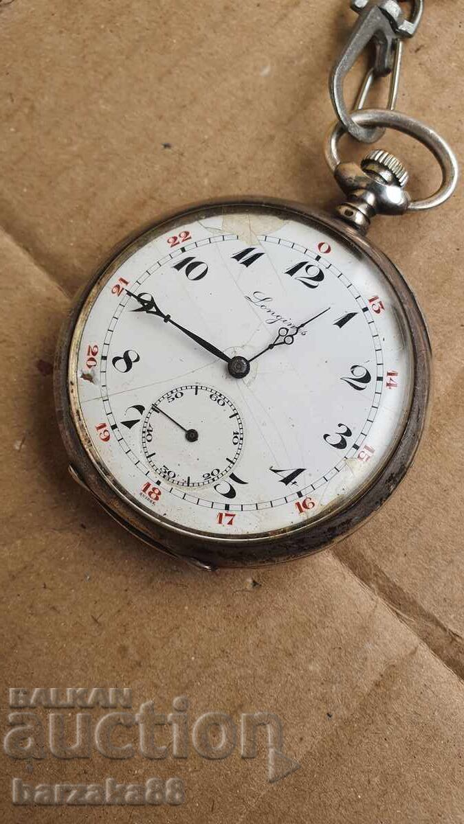 Auction  Longines Pocket Watch Men's