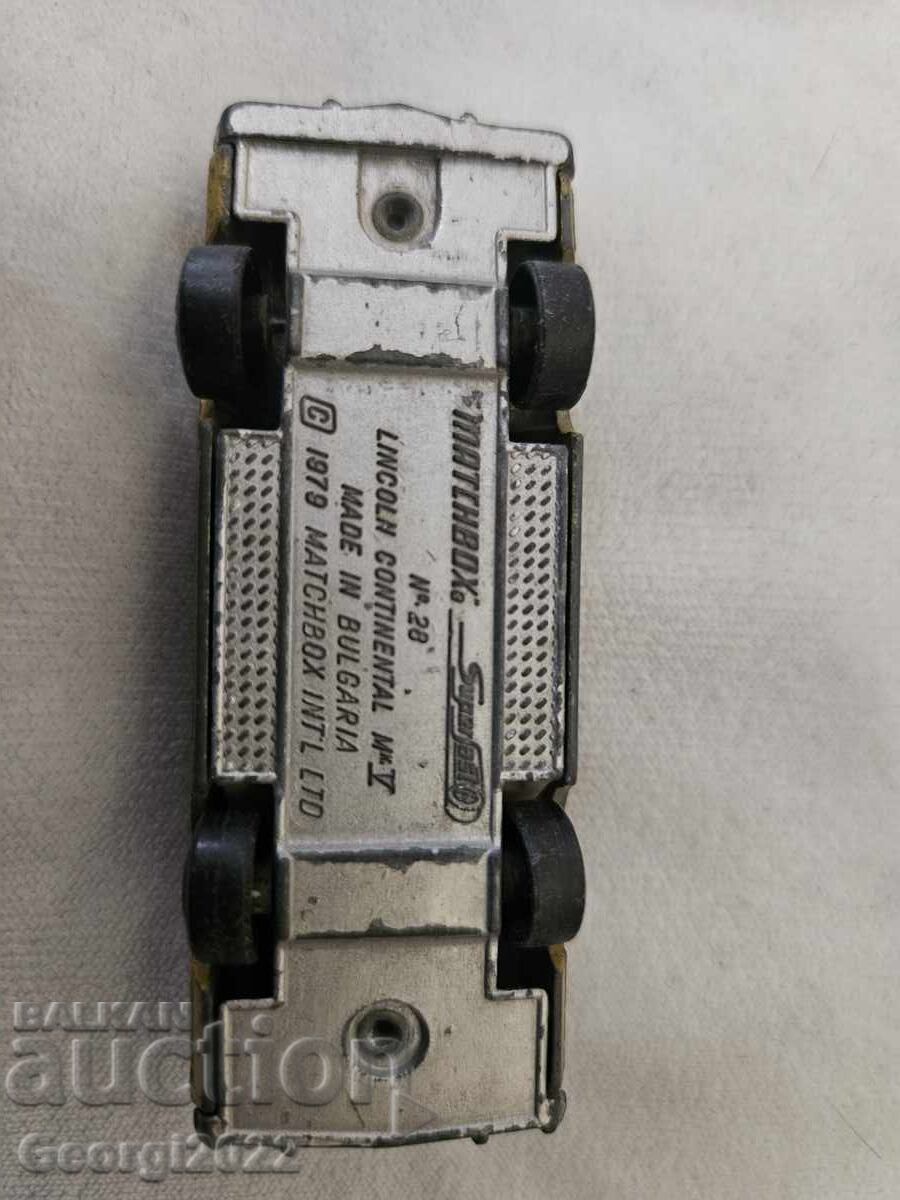 Auction  MATCHBOX BULGARIA MATCHBOX BULGARIA LINCOLN CONTINENTAL