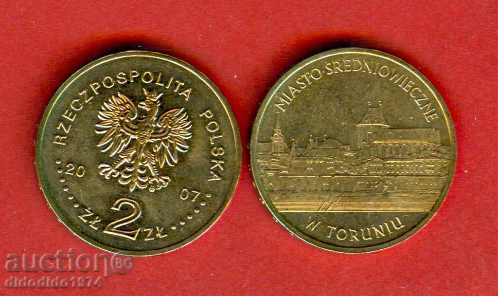 ΠΟΛΩΝΙΑ POLAND 2 Zl ΚΡΕΠΟΣΤ - έκδοση 2007 ΝΕΟ UNC