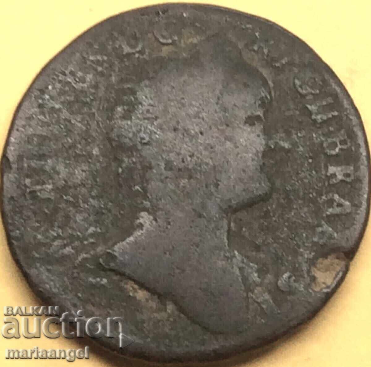 1 Kreuzer 1762 Αυστρία K-Kremnitz Maria Theresa