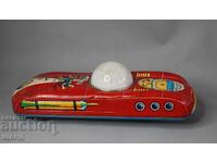 Παλιό Ουγγρικό μεταλλικό παιχνίδι μοντέλο σεληνοχόδου διάστημα