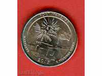 SUA SUA 25 de cenți emisiune 2013 D MARYLAND NEW UNC