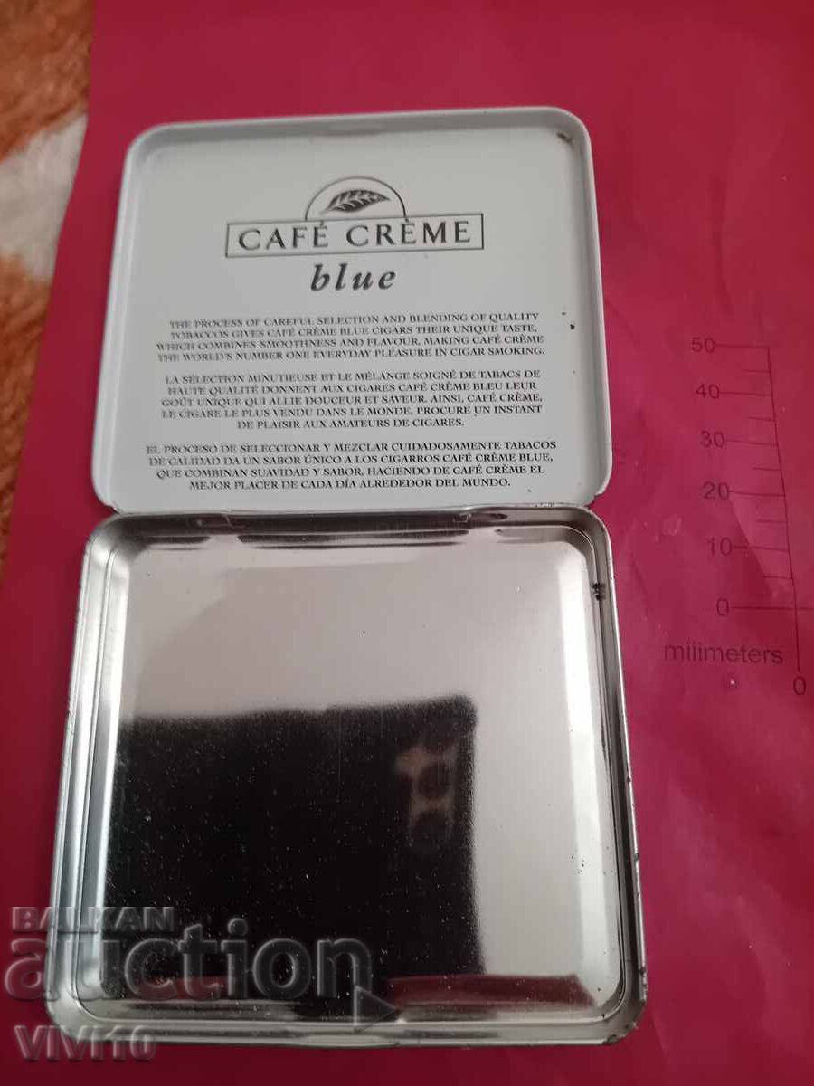 Auction Old metal cigarette box Auction Old metal cigarette box