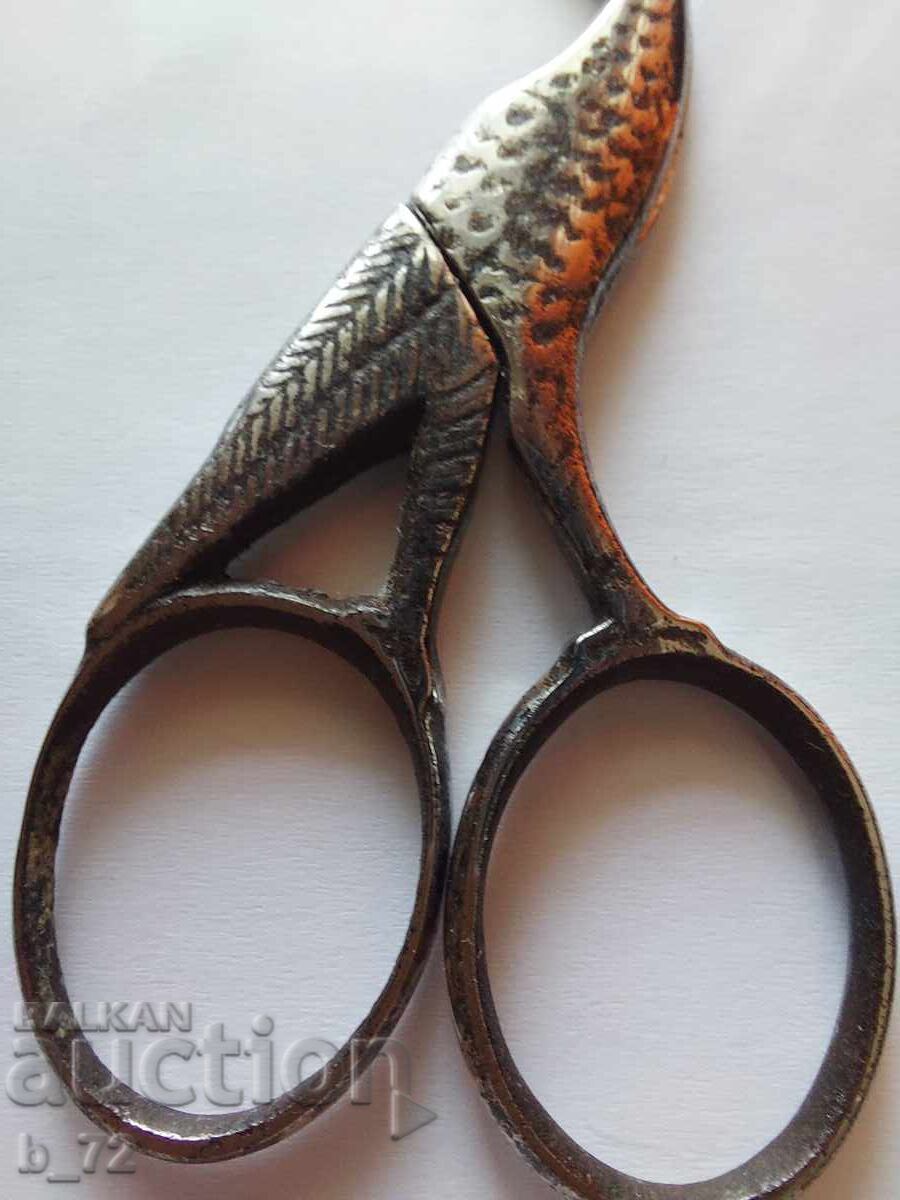 Аукцион Интересна стара ножичка, форма на птица Аукцион Интересна стара ножичка, форма на птица