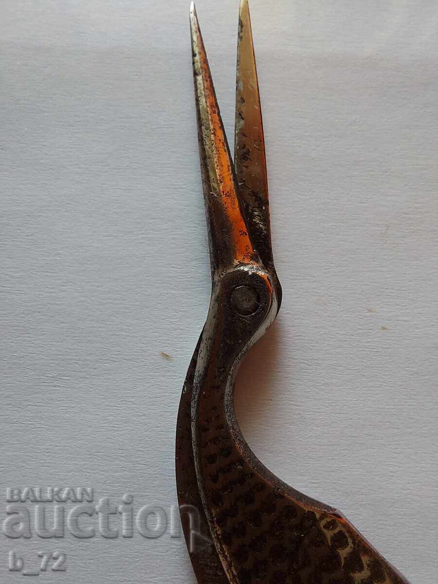 Интересна стара ножичка, форма на птица Интересна стара ножичка, форма на птица