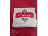 Old metal cigarette box