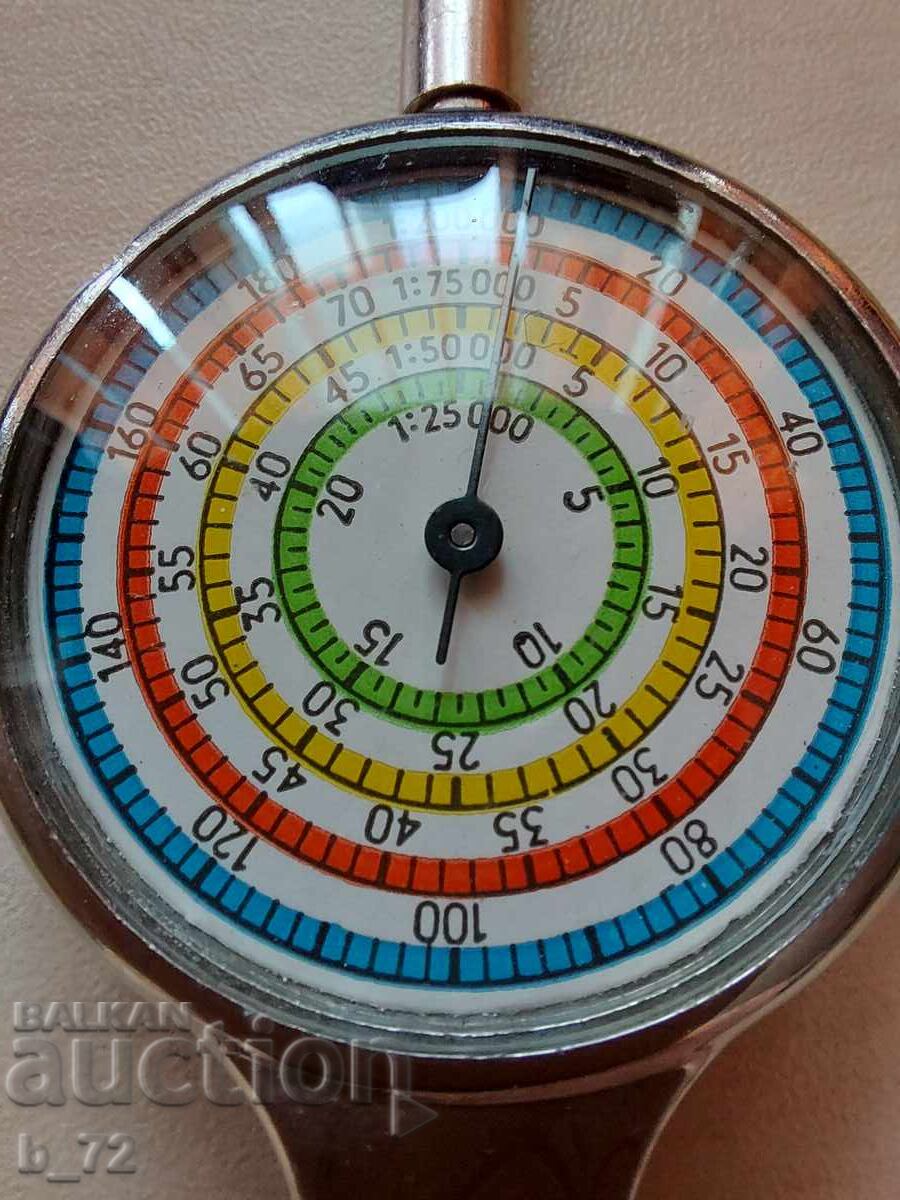 Curvimetru german, curviometru, Eschenbach - 6