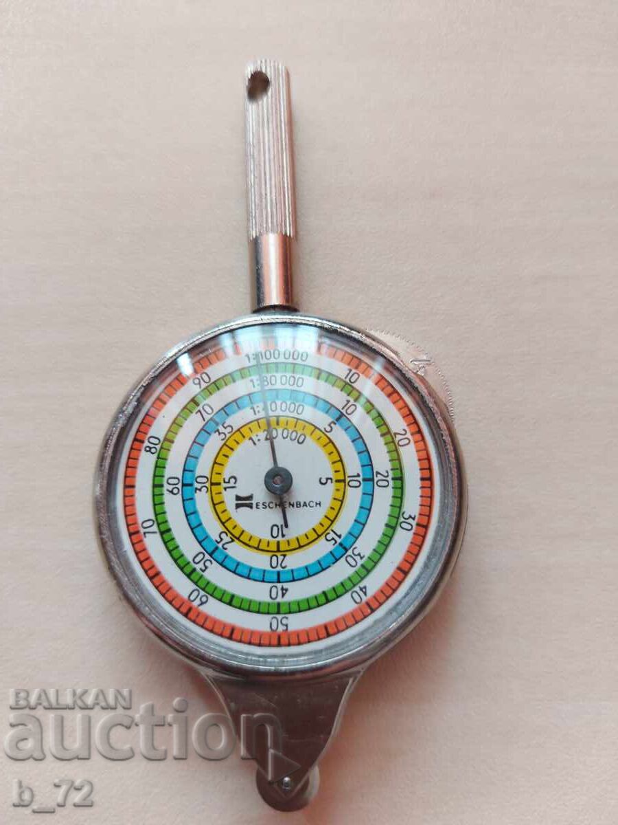 Curvimetru german, curviometru, Eschenbach - 7