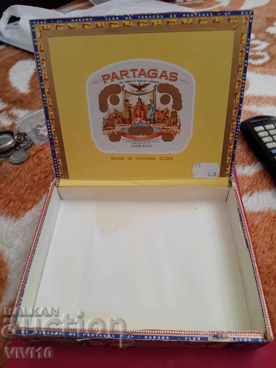 Δημοπρασία Παλιό κουτί πούρων