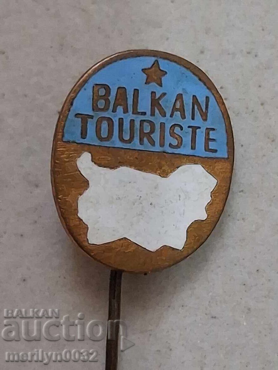 Enamelled badge, breast badge, medal, badge