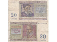tino37- ΒΕΛΓΙΟ - 20 ΦΡΑΓΚΑ - 1950g