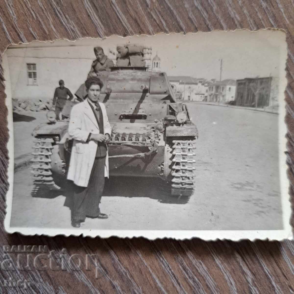 German Panzer I Tank of the Wehrmacht in Bulgaria 1941