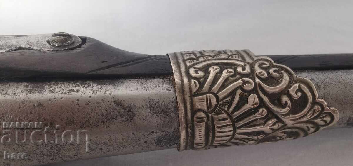 Pistol argintat uriaș, secolul al XIX-lea! - 5 Pistol argintat uriaș, secolul al XIX-lea! - 5