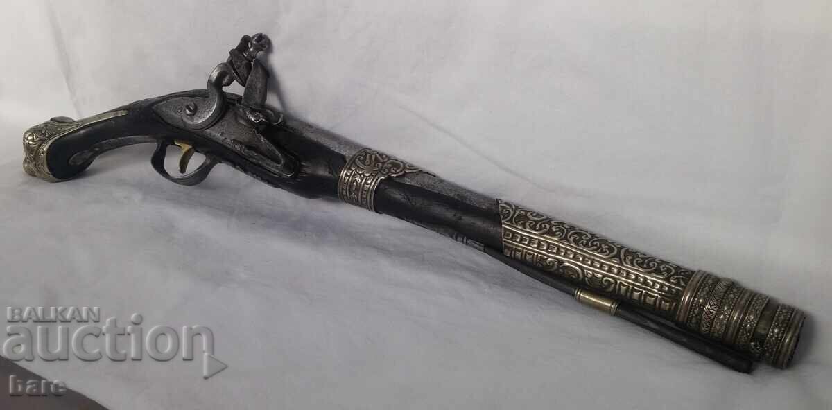 Pistol argintat uriaș, secolul al XIX-lea! - 7 Pistol argintat uriaș, secolul al XIX-lea! - 7