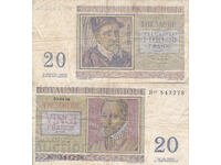 tino37- ΒΕΛΓΙΟ - 20 ΦΡΑΓΚΟ - 1956