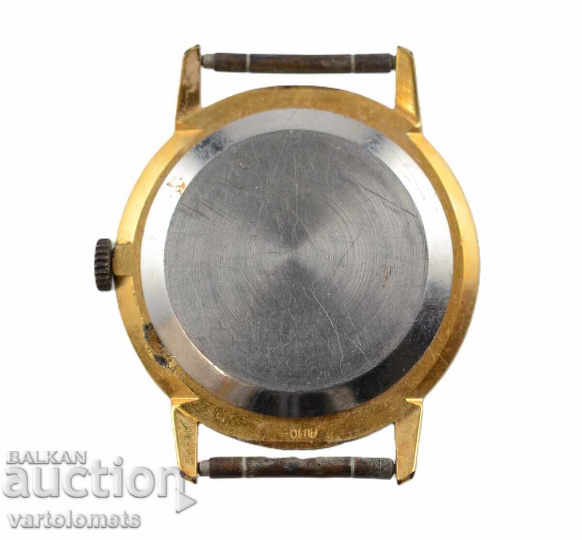 Аукцион Мъжки часовник РАКЕТА СССР с позлата 10 МК - не работи Аукцион Мъжки часовник РАКЕТА СССР с позлата 10 МК - не работи