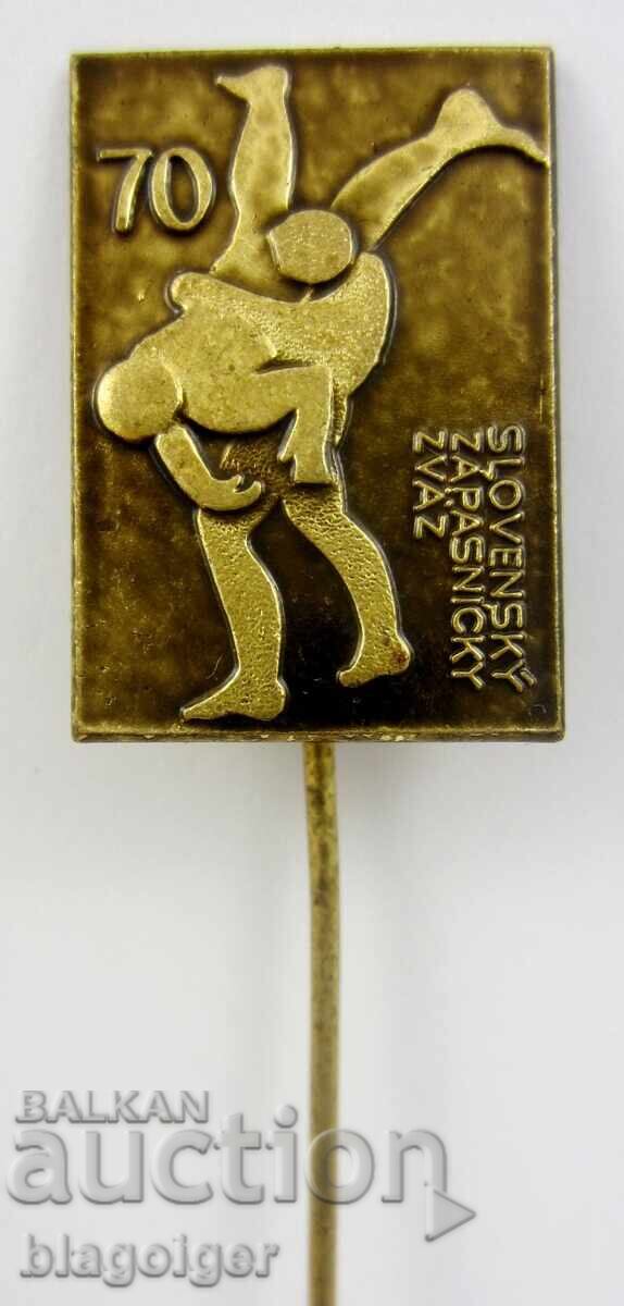 Δημοπρασία Slovenska Federatsiya po Borba - Yubileĭna znachka
