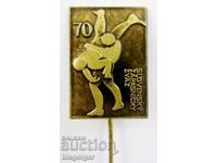 Slovenska Federatsiya po Borba - Yubileĭna znachka