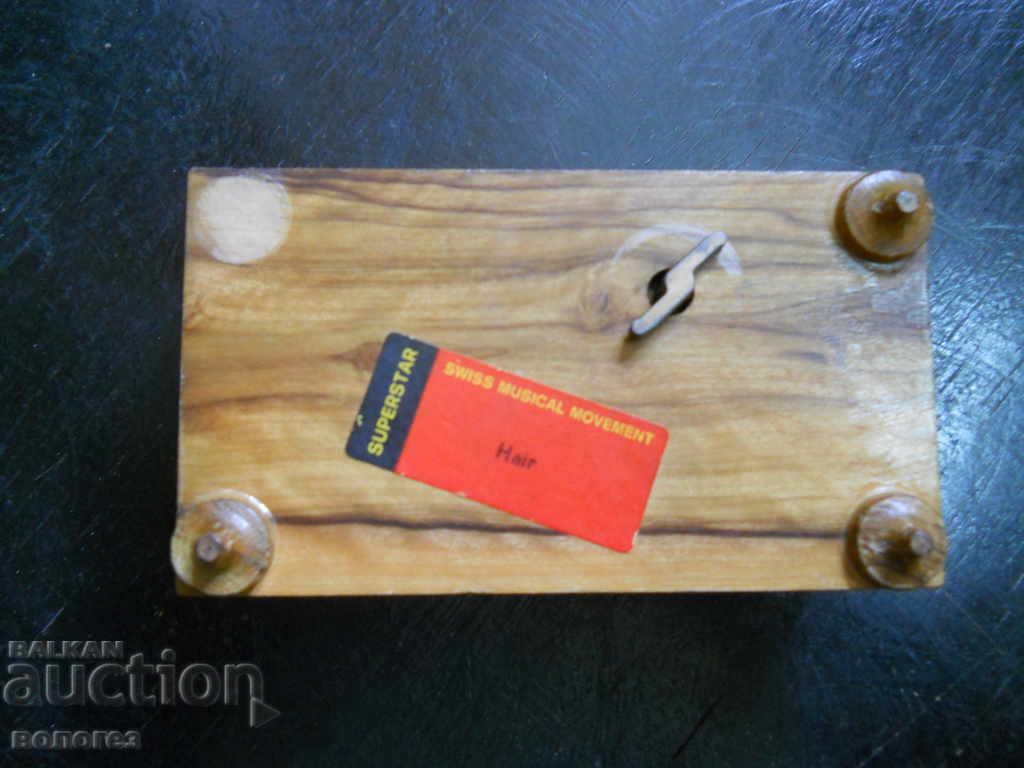 Wooden music box for jewelry - Switzerland - 5 Wooden music box for jewelry - Switzerland - 5