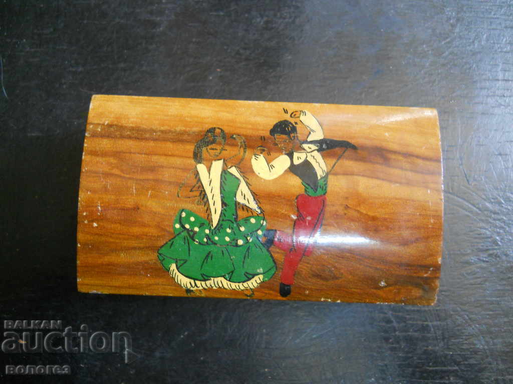 Wooden music box for jewelry - Switzerland Wooden music box for jewelry - Switzerland