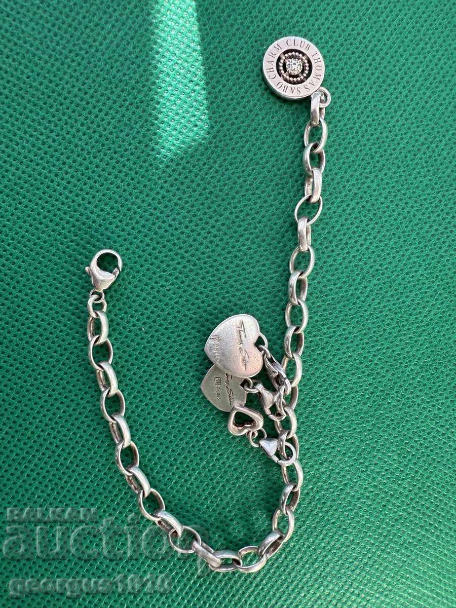 Δημοπρασία Ασημένιο βραχιόλι Thomas Sabo №7671