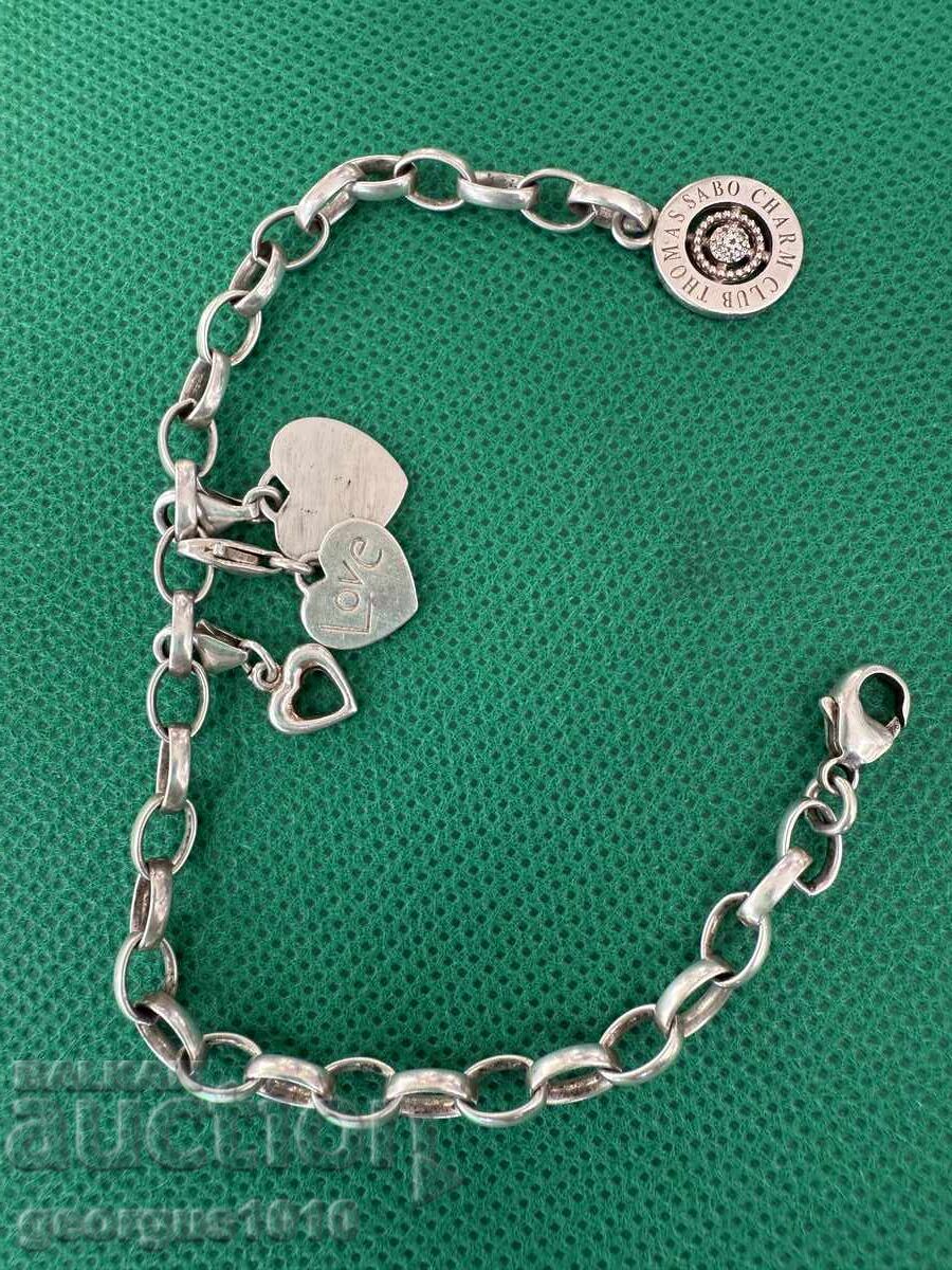 Ασημένιο βραχιόλι Thomas Sabo №7671
