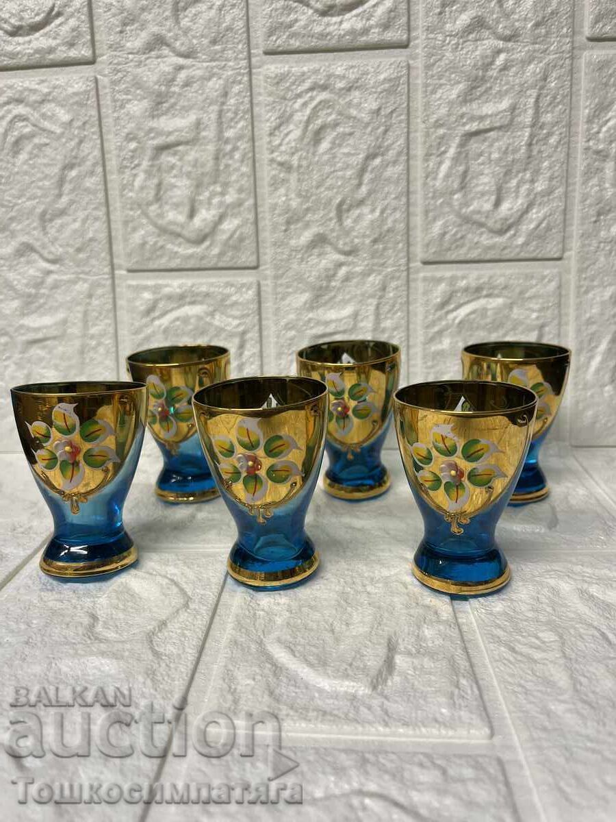 Cristal albastru Murano de colecție