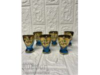 Cristal albastru Murano de colecție