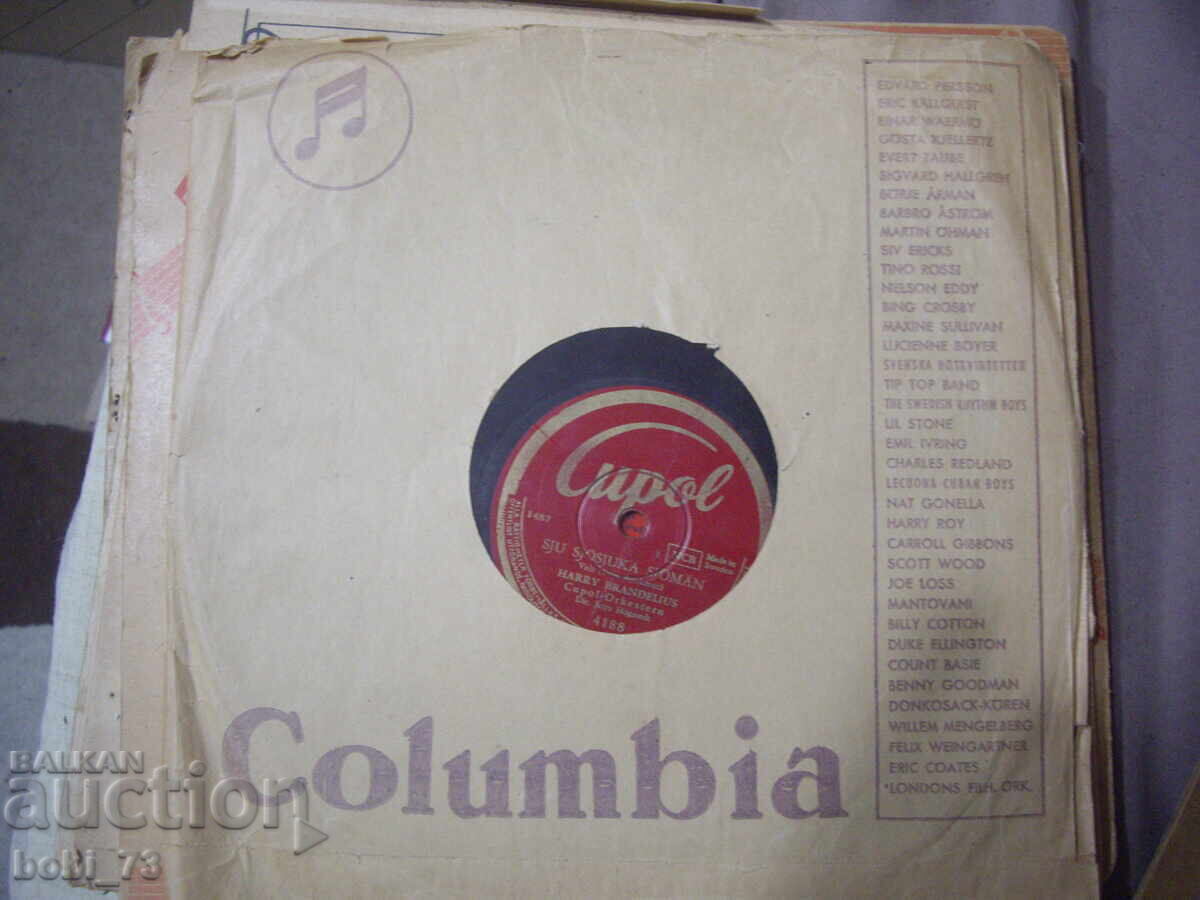 Placă de gramofon veche cu preț 5.00 BGN | € 2.56 Placă de gramofon veche cu preț 5.00 BGN | € 2.56