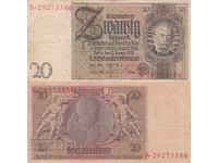 tino37- ΓΕΡΜΑΝΙΑ - 20 ΜΑΡΚΑ - 1929 - F+