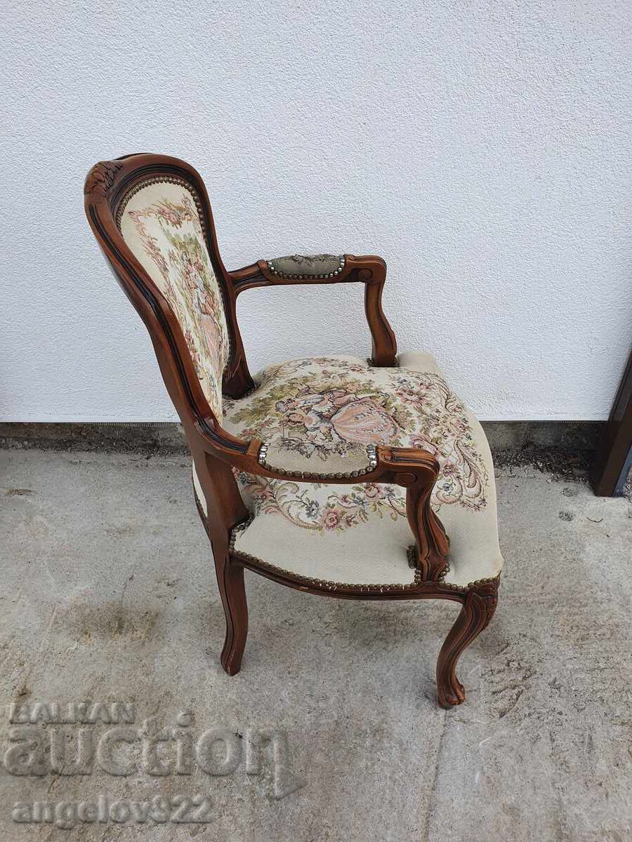 Scaun frumos vintage solid Romeo și Julieta! - 6 Scaun frumos vintage solid Romeo și Julieta! - 6