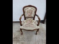 Scaun frumos vintage solid Romeo și Julieta!