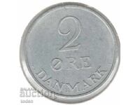 Denmark - 2 Øre - 1970 C♥S - KM# 840 - Frederick IX