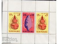 1975. Суринам. Благосъстоянието на децата. Блок.