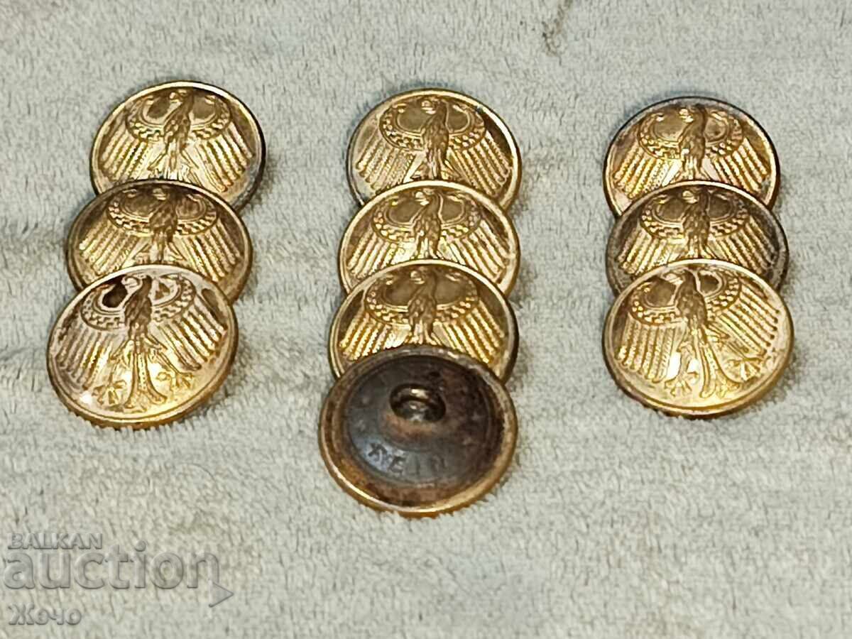 BUTOANE NEMȚEȘTI CU AUR 1934 cu preț € 30.68 | 60.00 BGN