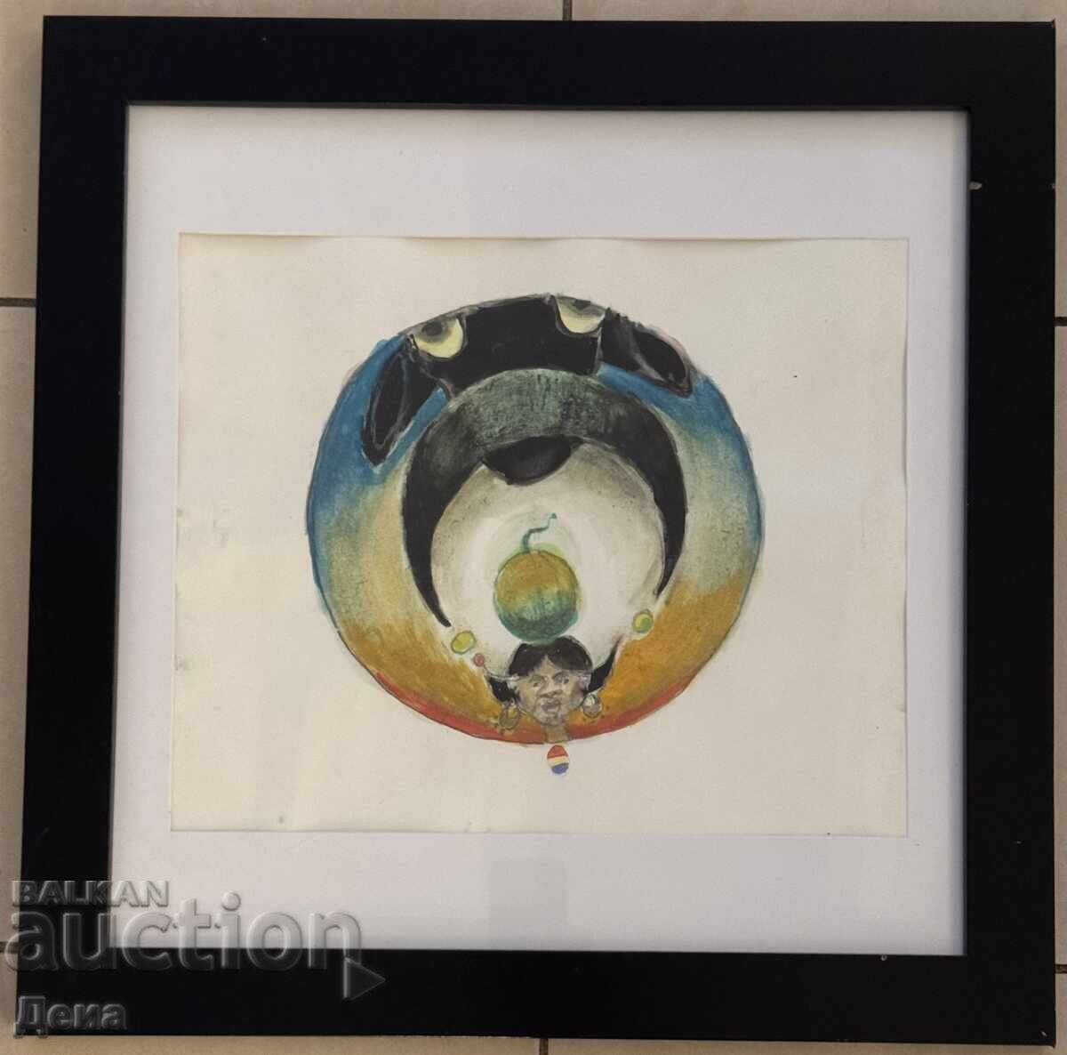 Hristo Hristov-Yoshkata watercolor