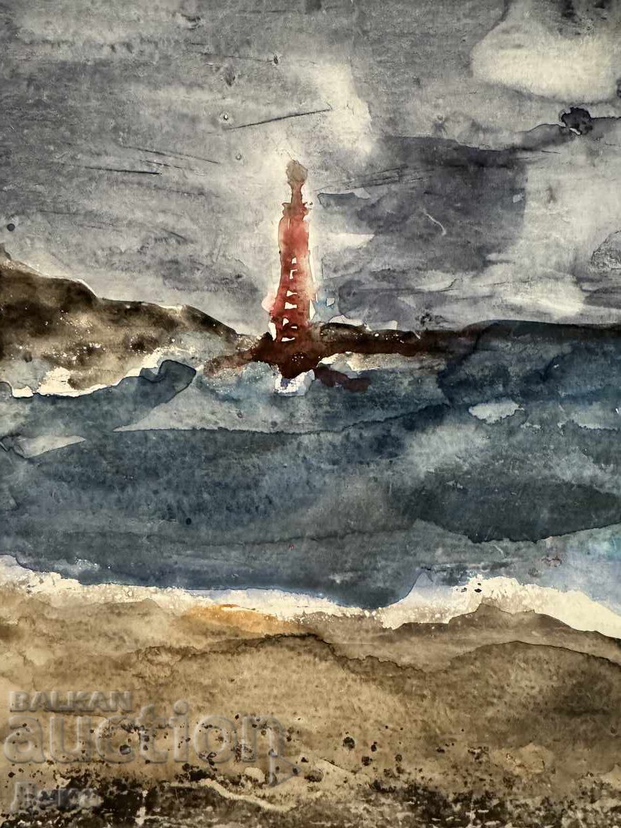 Auction  Master watercolor