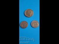 50 santima 1932/1938 + 1 franc 1938 Franța A Treia Republică